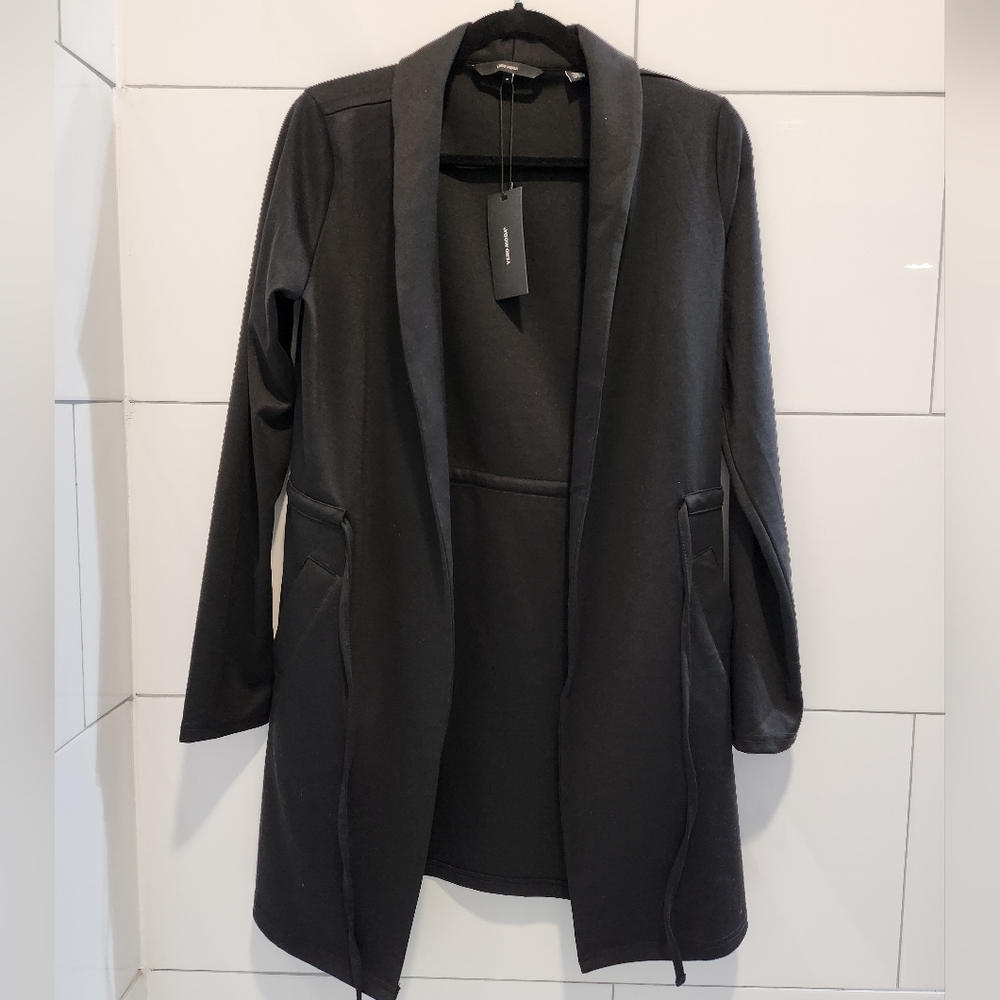 VERO MODA Long Sleeve Tie Waist Lapel Blazer NWT